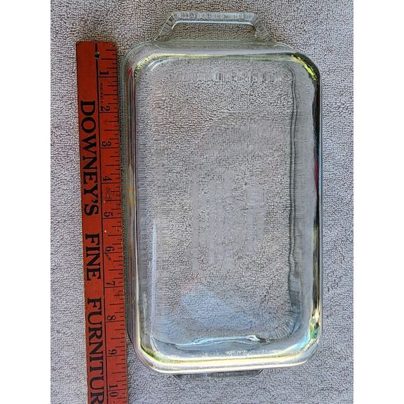 VTG 1987 Blue Ribbon Goose Anchor Hocking Loaf Dish Baking 1.5 Quart Retro - Picture 7 of 13